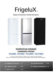 Frigelux RC168BE Instruction Manual