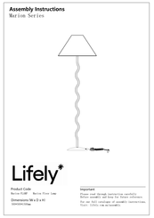 Lifely Marion Series Assembly Instructions Manual