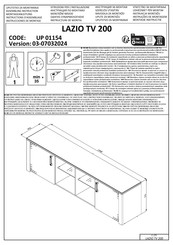 Otto UP 01154 Assembling Instruction
