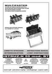 Faster MULTIFASTER 2P Series Instruction Manual
