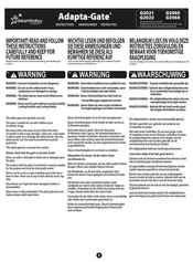 dreambaby Adapta-Gate G2021 Instructions Manual