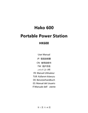 HAKO HK600 User Manual