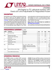 Linear Technology 1790A Demo Manual