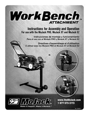 WORKBENCH MoJack XT Instructions For Assembly And Operation Manual