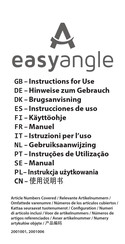 Meloq easyangle Instructions For Use Manual