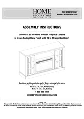 Home Decorators Collection 1001010327 Assembly Instructions Manual
