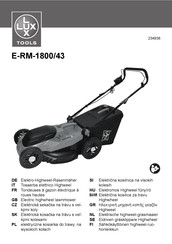 Lux Tools E-RM-1800/43 Translation Of The Original Instructions