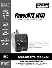 Everlast PowerMTS 141Si Operator's Manual