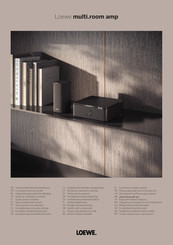 Loewe multi.room amp User Manual