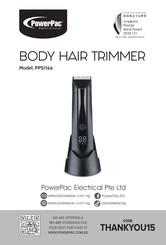 PowerPac PPS1166 Manual