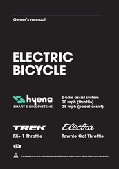 Hyena Trek FX+ 1 Owner's Manual