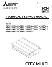 Mitsubishi Electric CITY MULTI PEFY-L54NMAU-A Technical & Service Manual