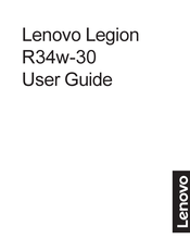 Lenovo Legion R34w-30 User Manual