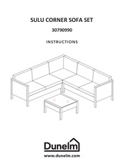 Dunelm SULU 30790990 Instructions Manual