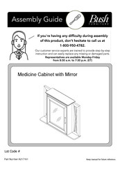 BUSH FURNITURE A217161 Assembly Manual