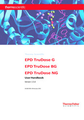 Thermo Scientific EPD TruDose NG User Handbook Manual