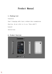 Timekettle T1 Product Manual