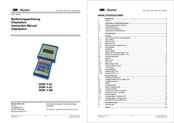 Baumer Displaybox DDBF 4-SM Instruction Manual