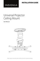 Insignia NS-PROJ25 Installation Manual