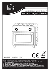 HOMCOM 800-202V70 Manual