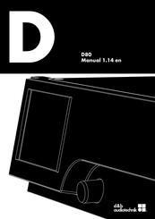 d&b audiotechnik D80 Manual