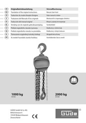 GÜDE 55104 Translation Of The Original Instructions