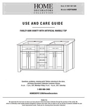 Home Decorators Collection 1001 581 526 Use And Care Manual