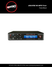 Contemporary Research 232-ATSC 4K Product Manual