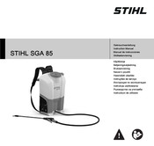 Stihl SGA 85 Instruction Manual
