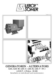 Leroy-Somer PARTNER LSA C 49.1 Installation And Maintenance Manual