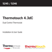 Thermogroup 5246 Installation & User Manual
