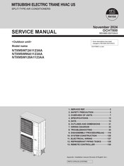 Mitsubishi Electric NTXMSM96A1123AA Service Manual