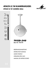 Monacor TVCCD-340 Instruction Manual