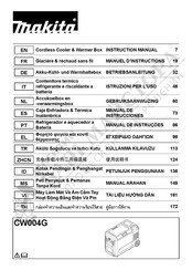 Makita CW004GZ Instruction Manual