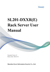 Gooxi SL201-DXXRE User Manual