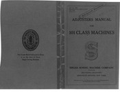 Singer 10-1 Adjusters Manual