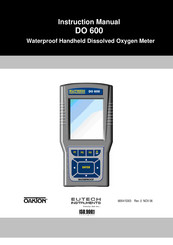 EUTECH INSTRUMENTS DO 600 Instruction Manual