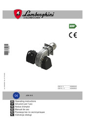 Lamborghini Caloreclima 0UEMGAXD Operating Instructions Manual