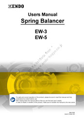Endo EW-5 User Manual