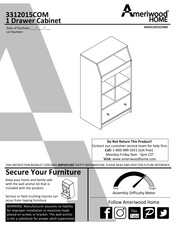 Ameriwood HOME 3312015COM Manual