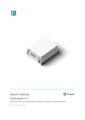 Enapter Electrolyzer 4.1 Owner's Manual
