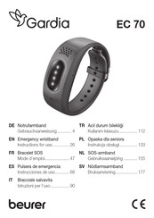 Beurer Gardia EC 70 Instructions For Use Manual
