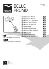 Altrad Belle PROMIX 1200E Operator's Manual