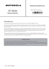 Motorola VZ-30 Service Manual