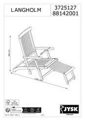 Jysk LANGHOLM 88142001 Manual