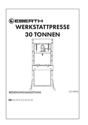 EBERTH SC3-WP30 Operating Instructions Manual