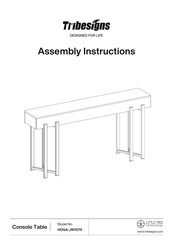 Tribesigns LITTLE TREE HOGA-JW1070 Assembly Instructions Manual