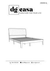 dg casa 190400-Q Manual