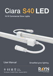 ETC RAYN Ciara S40 LED User Manual