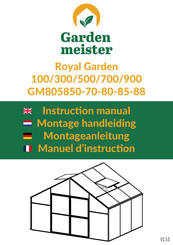 GardenMeister GM805885 Instruction Manual